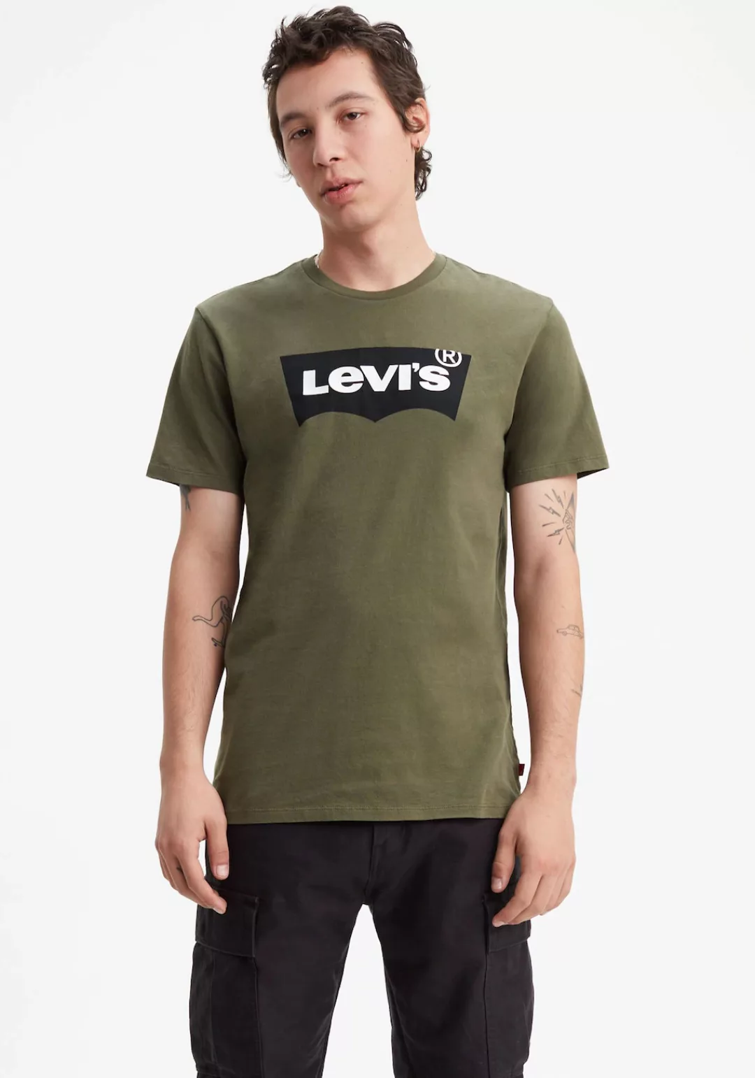 Levis T-Shirt "Batwing Logo Tee", mit Logo-Front-Print günstig online kaufen