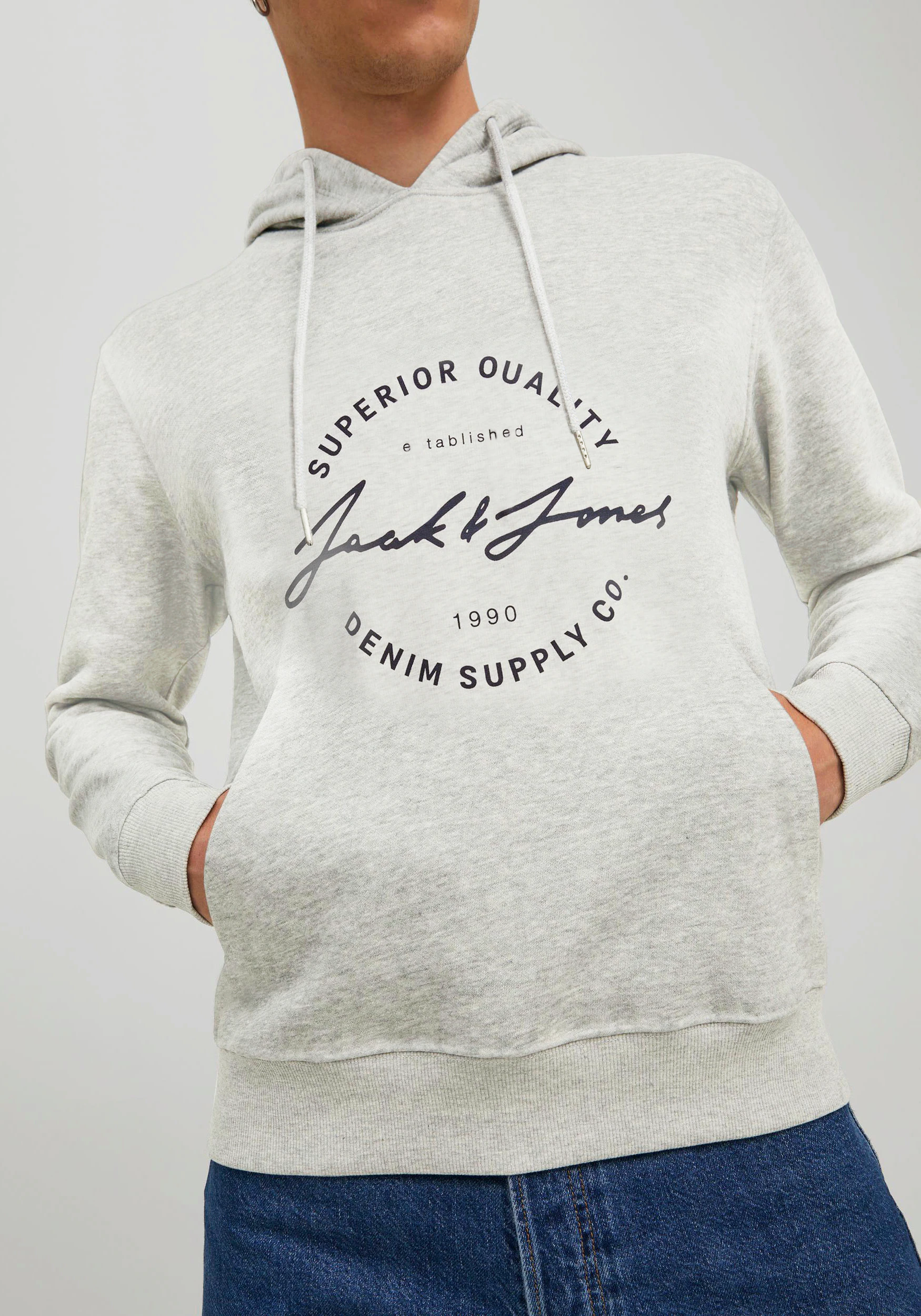 Jack & Jones Kapuzensweatshirt JJACE SWEAT HOOD günstig online kaufen