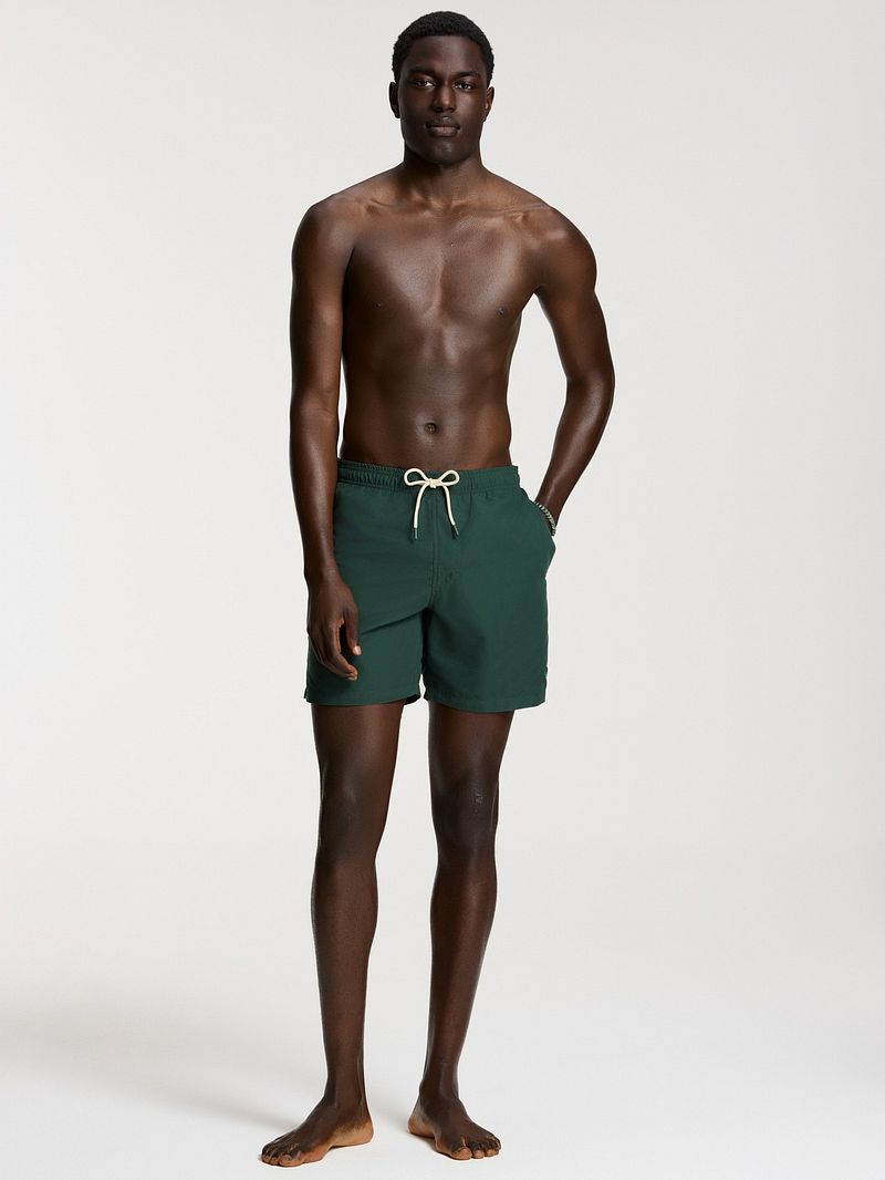 Shiwi Badeshorts Mike Dunkelgrün  - Größe M günstig online kaufen