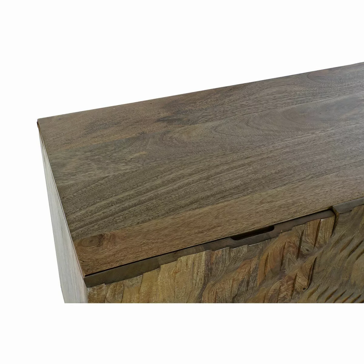 Anrichte Dkd Home Decor   177 X 45 X 75 Cm Schwarz Metall Braun Mango-holz günstig online kaufen