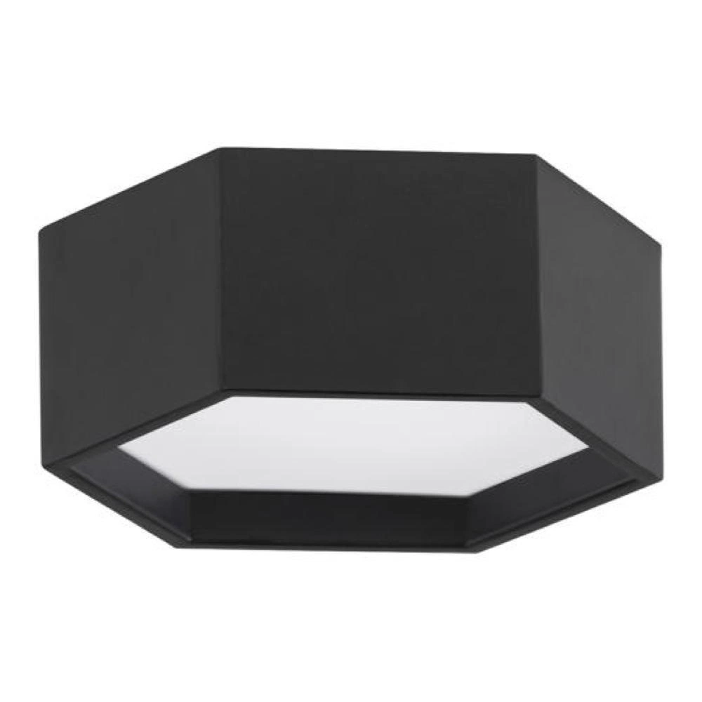 LED Deckenleuchte Samba in Schwarz 10W 600lm 100mm günstig online kaufen