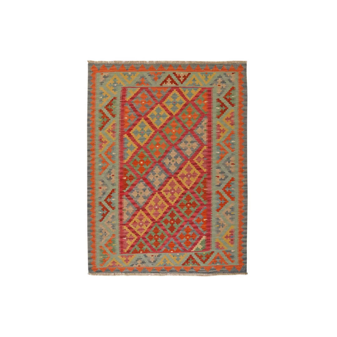 PersaTepp Teppich Kelim Gashgai bunt B/L: ca. 157x205 cm günstig online kaufen