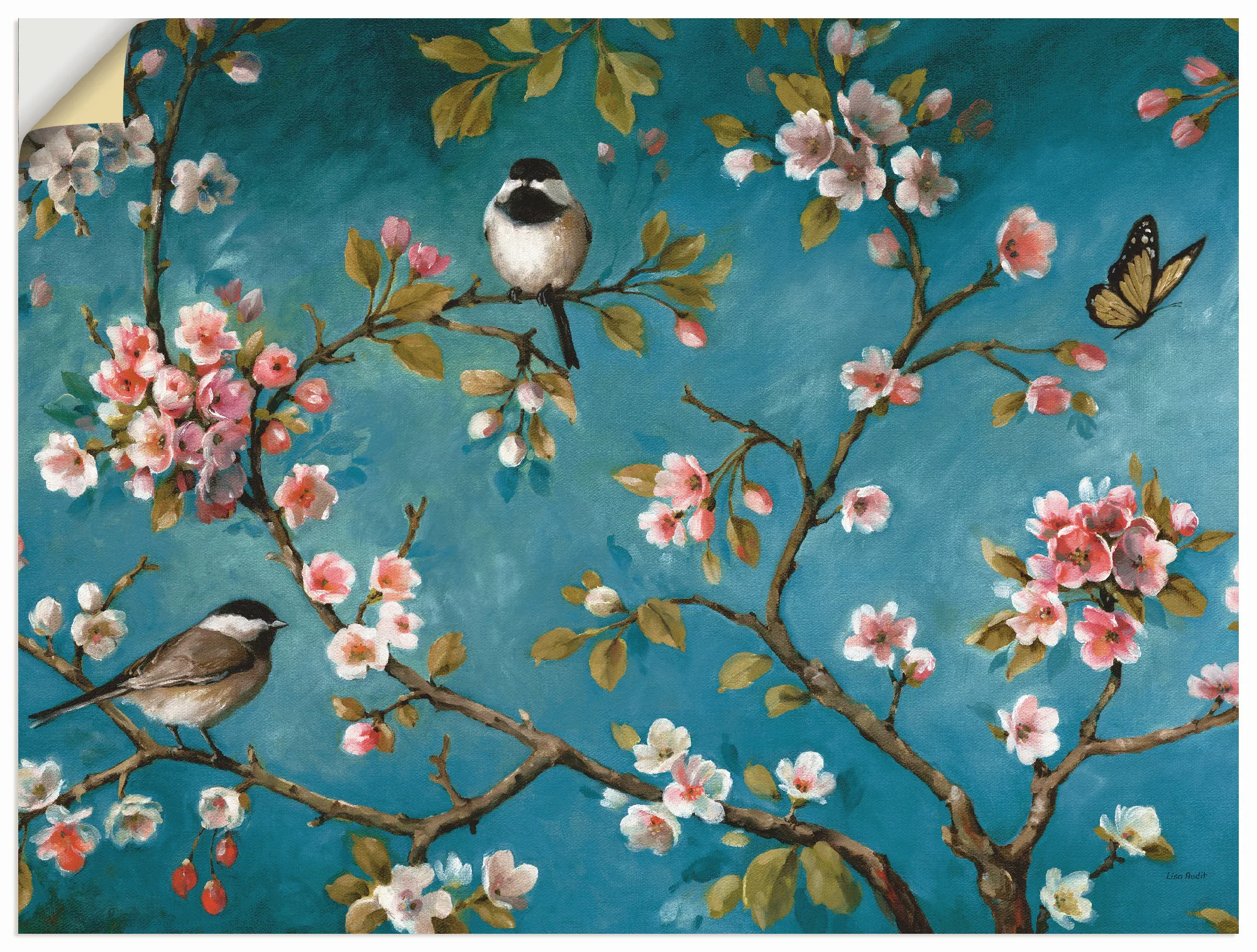 Artland Wandbild "Blüte I", Blumen, (1 St.), als Leinwandbild, Poster, Wand günstig online kaufen
