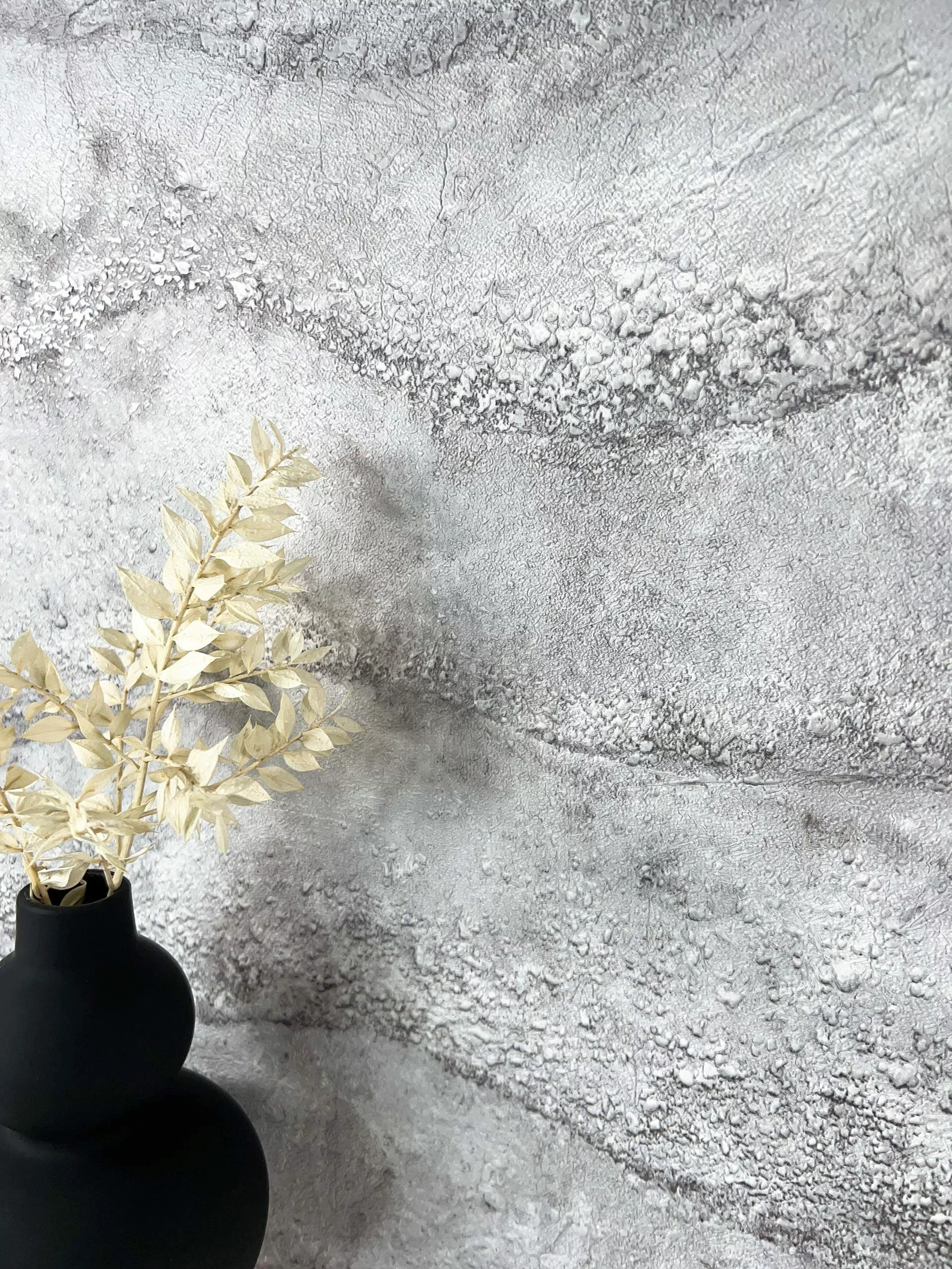 Newroom Vliestapete, Hellgrau Tapete Modern Stein günstig online kaufen