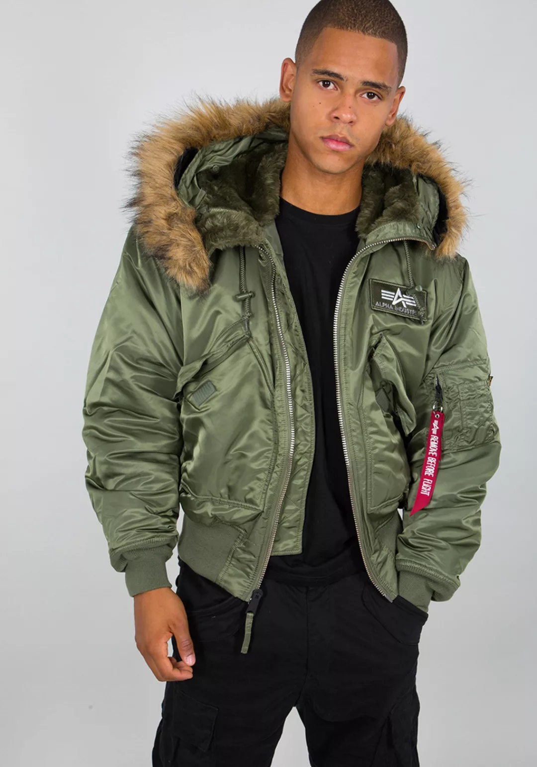 Alpha Industries Winterjacke "Alpha Industries Men - Bomber Jackets 45P Hoo günstig online kaufen