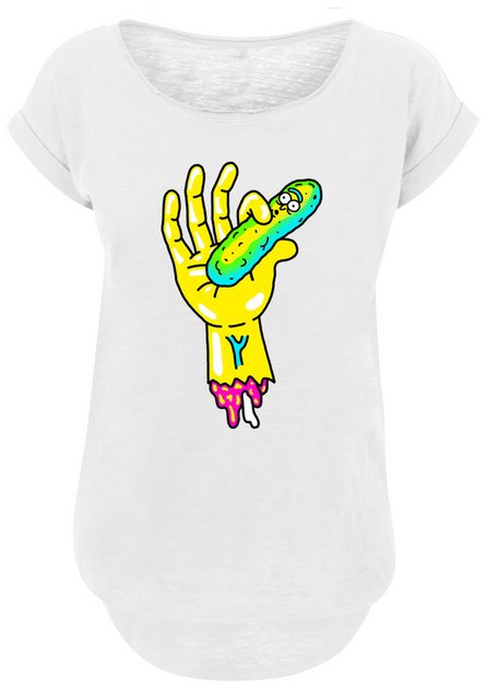 F4NT4STIC T-Shirt Rick and Morty Pickle Hand Print günstig online kaufen