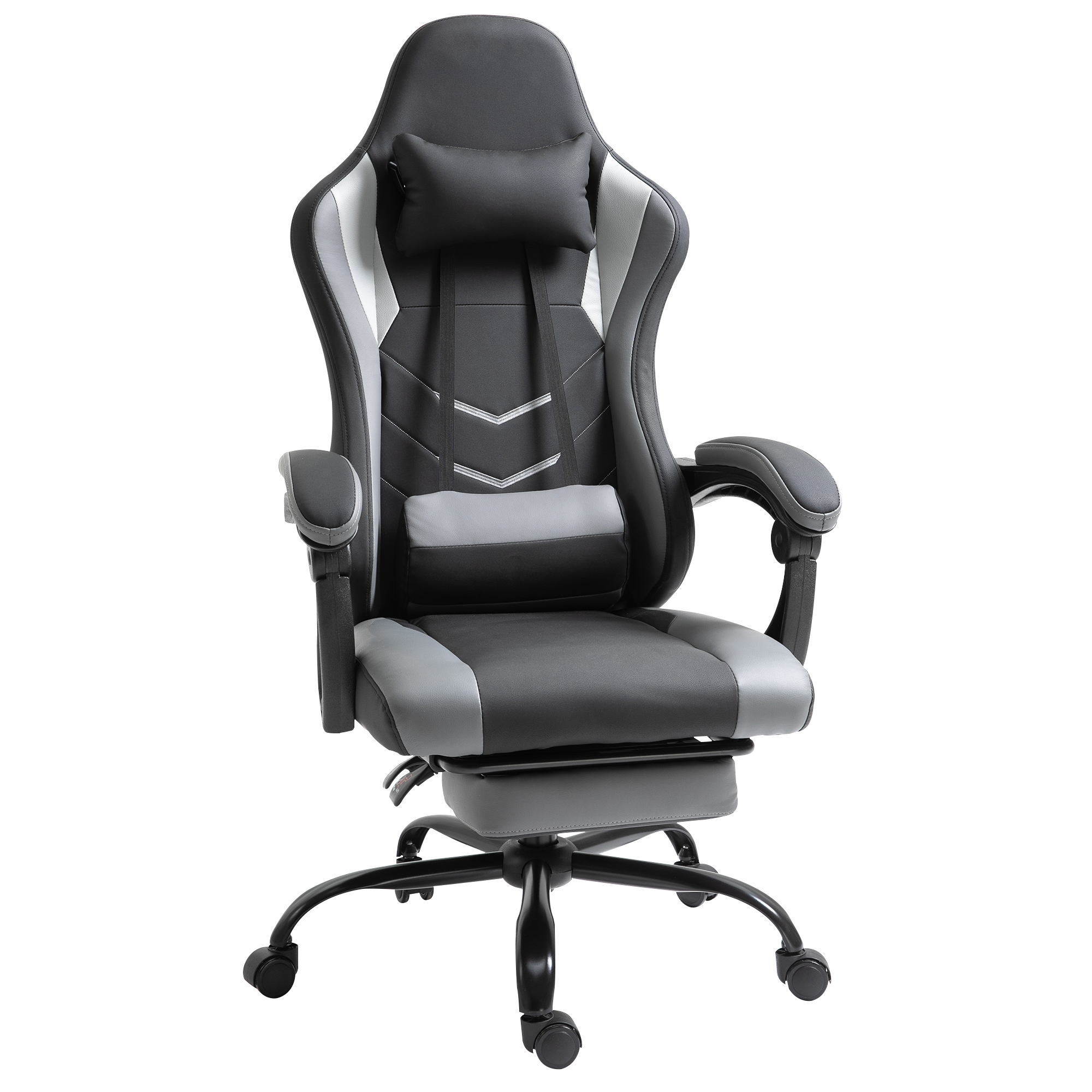 Vinsetto Gaming Stuhl  Ergonomischer Bürostuhl, höhenverstellbar, mit verst günstig online kaufen