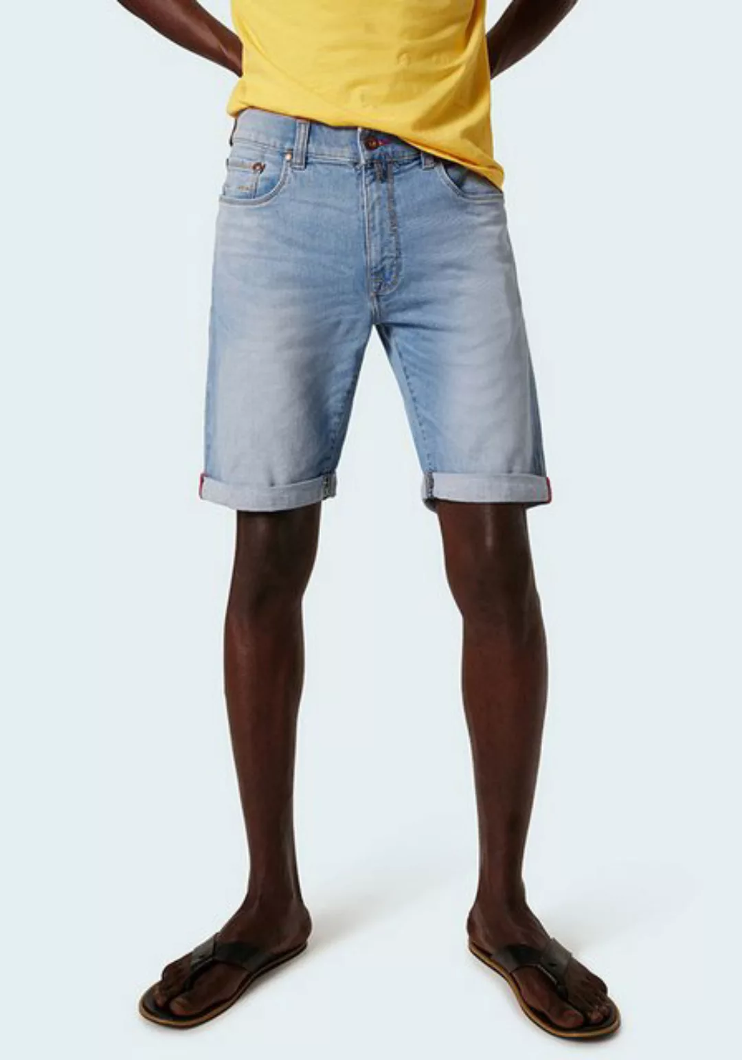 Pierre Cardin Jeansshorts Lyon Tapered Bermuda Stretchdenim günstig online kaufen