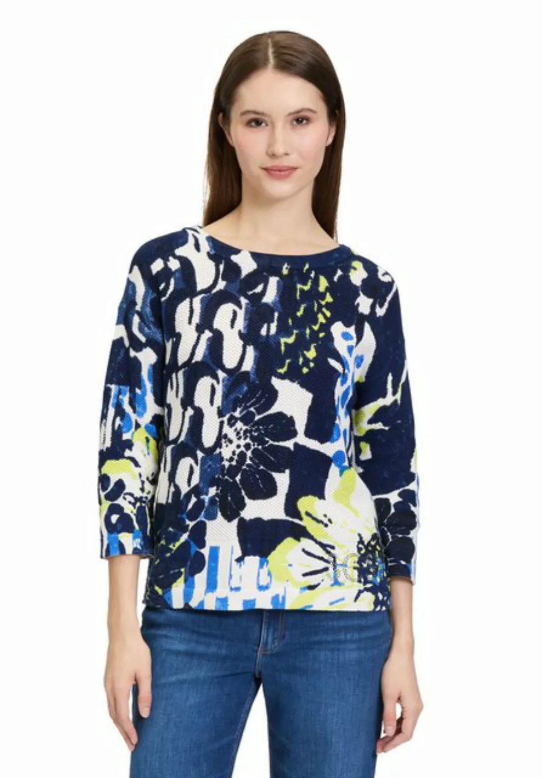 Betty Barclay Strickpullover Betty Barclay Strickpullover mit Print (1-tlg) günstig online kaufen