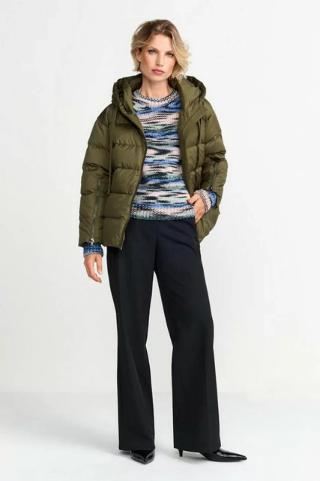 Rich & Royal Steppjacke big puffer jacket sustainable down, olive günstig online kaufen