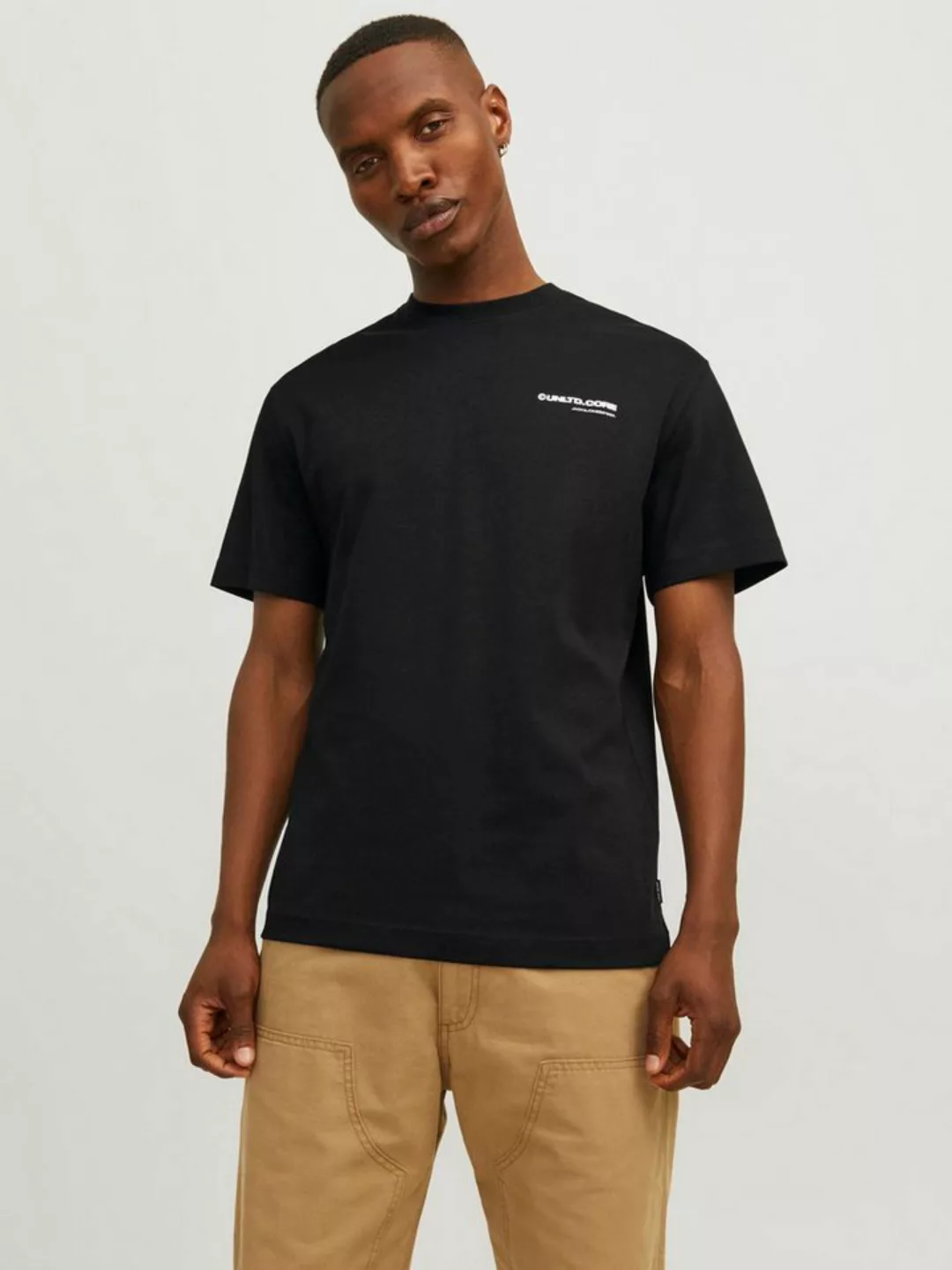 Jack & Jones Rundhalsshirt JCOAERO PRINT TEE SS CREW NECK NOOS günstig online kaufen