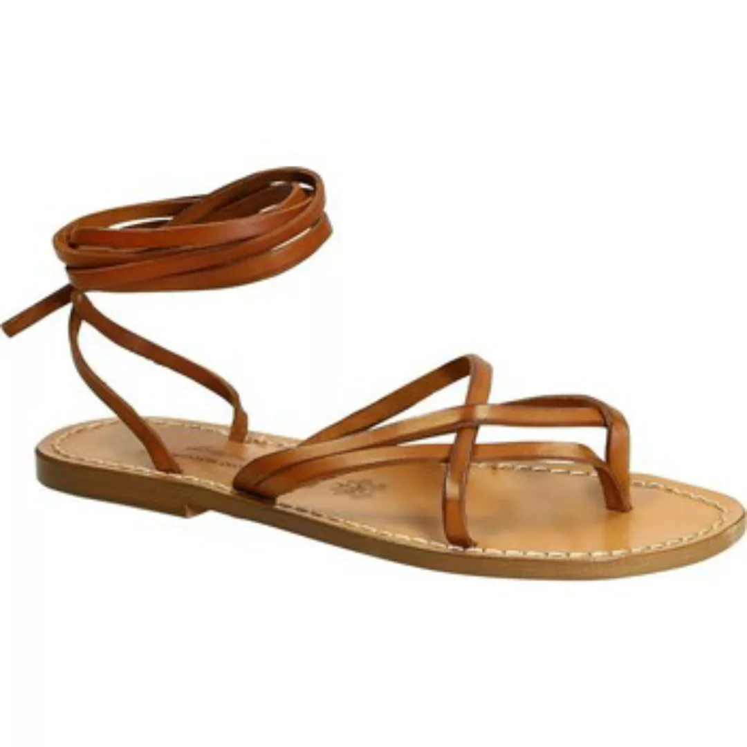 Gianluca - L'artigiano Del Cuoio  Sandalen 514 D CUOIO CUOIO günstig online kaufen