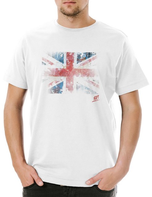 Urban Backwoods Print-Shirt Vintage Union Jack HC Hate Couture  Herren T-Sh günstig online kaufen