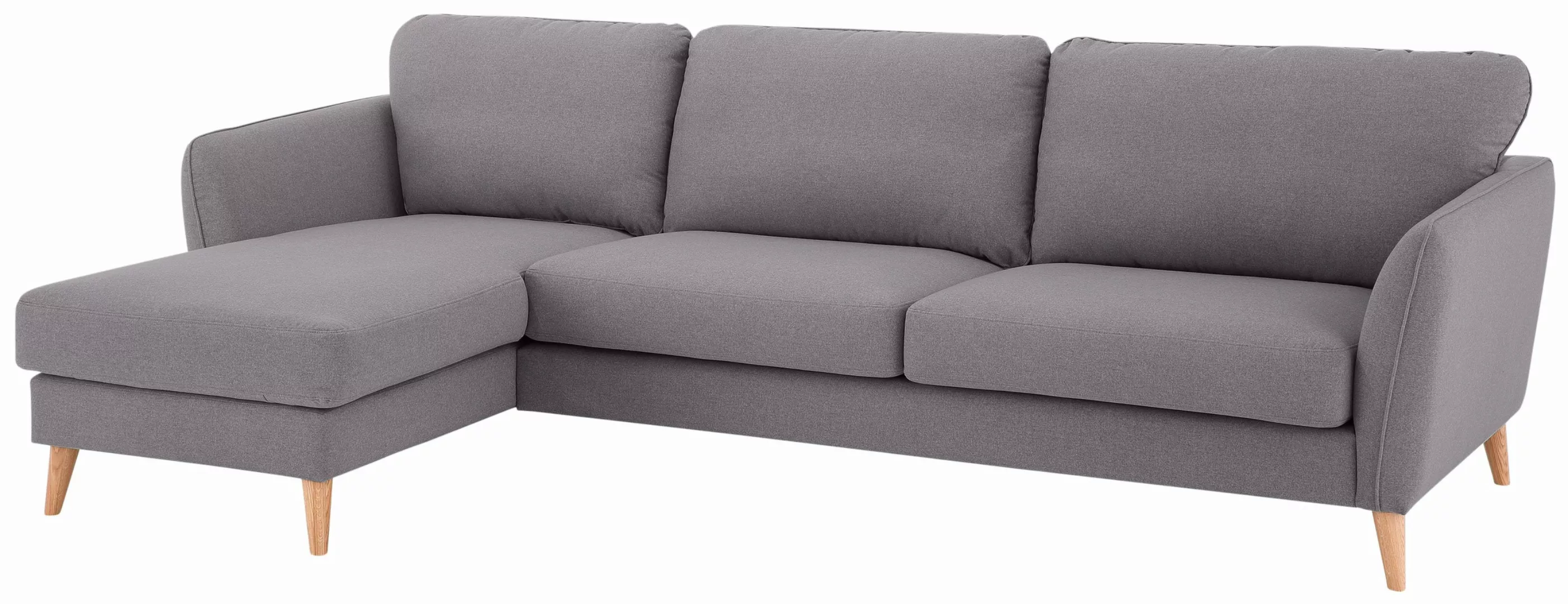 Home affaire Ecksofa MARSEILLE (279/152cm),L-Form, Rec. rechts/links, Massi günstig online kaufen