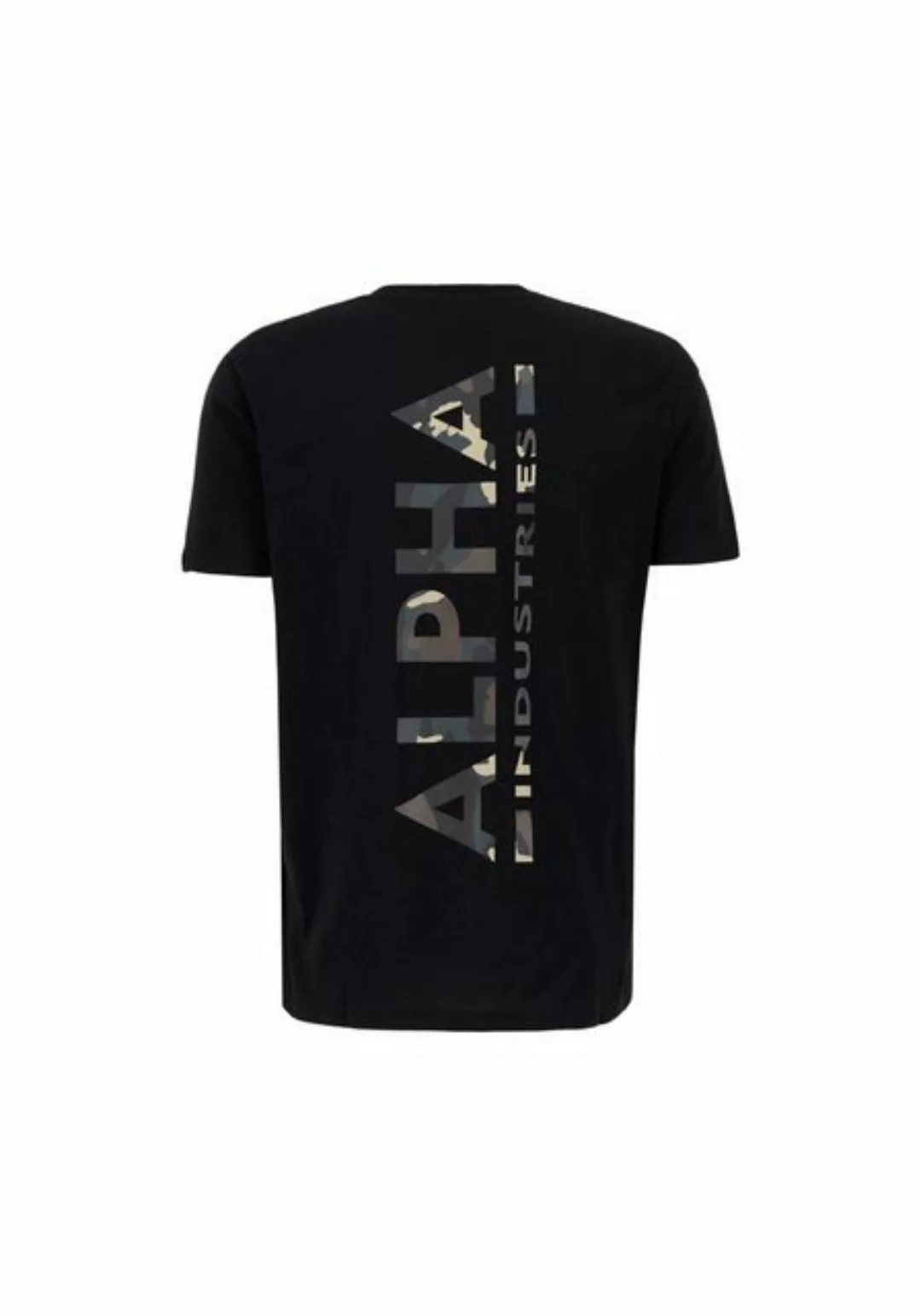 Alpha Industries T-Shirt Alpha Industries Men - T-Shirts Backprint T Camo P günstig online kaufen