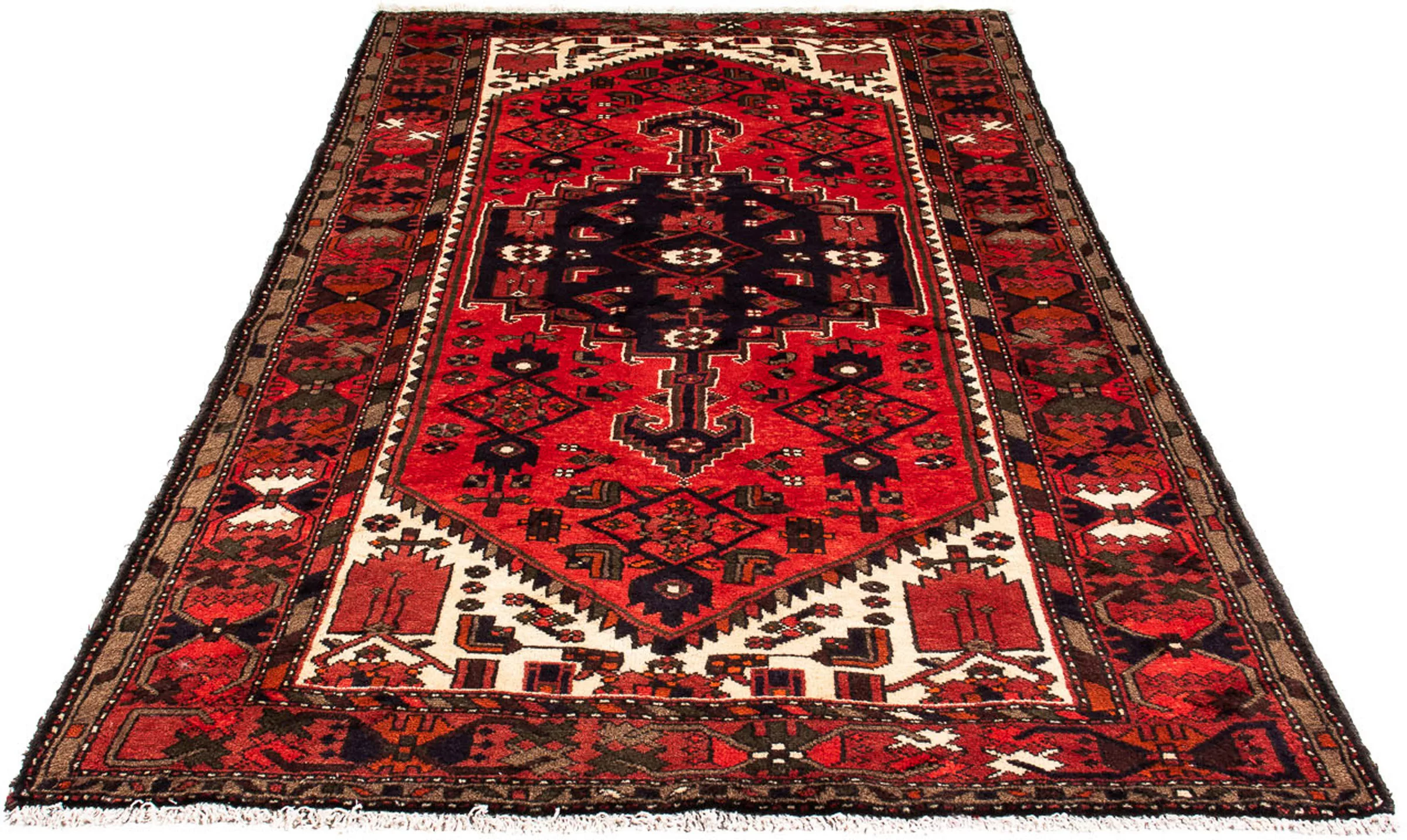 morgenland Orientteppich »Perser - Nomadic - 221 x 129 cm - rot«, rechtecki günstig online kaufen