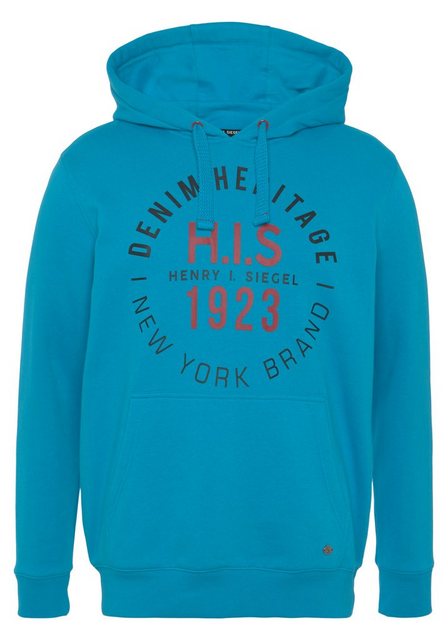 H.I.S Kapuzensweatshirt mit markanten Kordeln günstig online kaufen