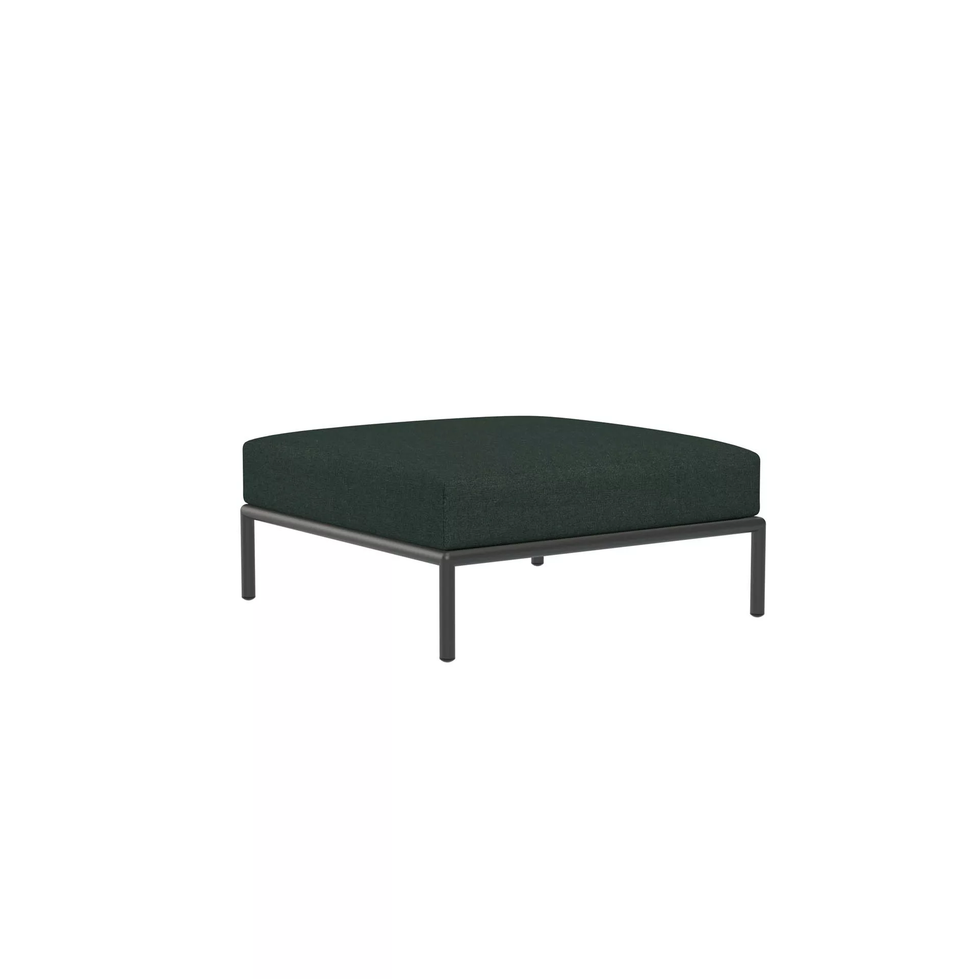 LEVEL Outdoor Ottoman Lounge-Modul 3 Alpine Dunkelgrau günstig online kaufen