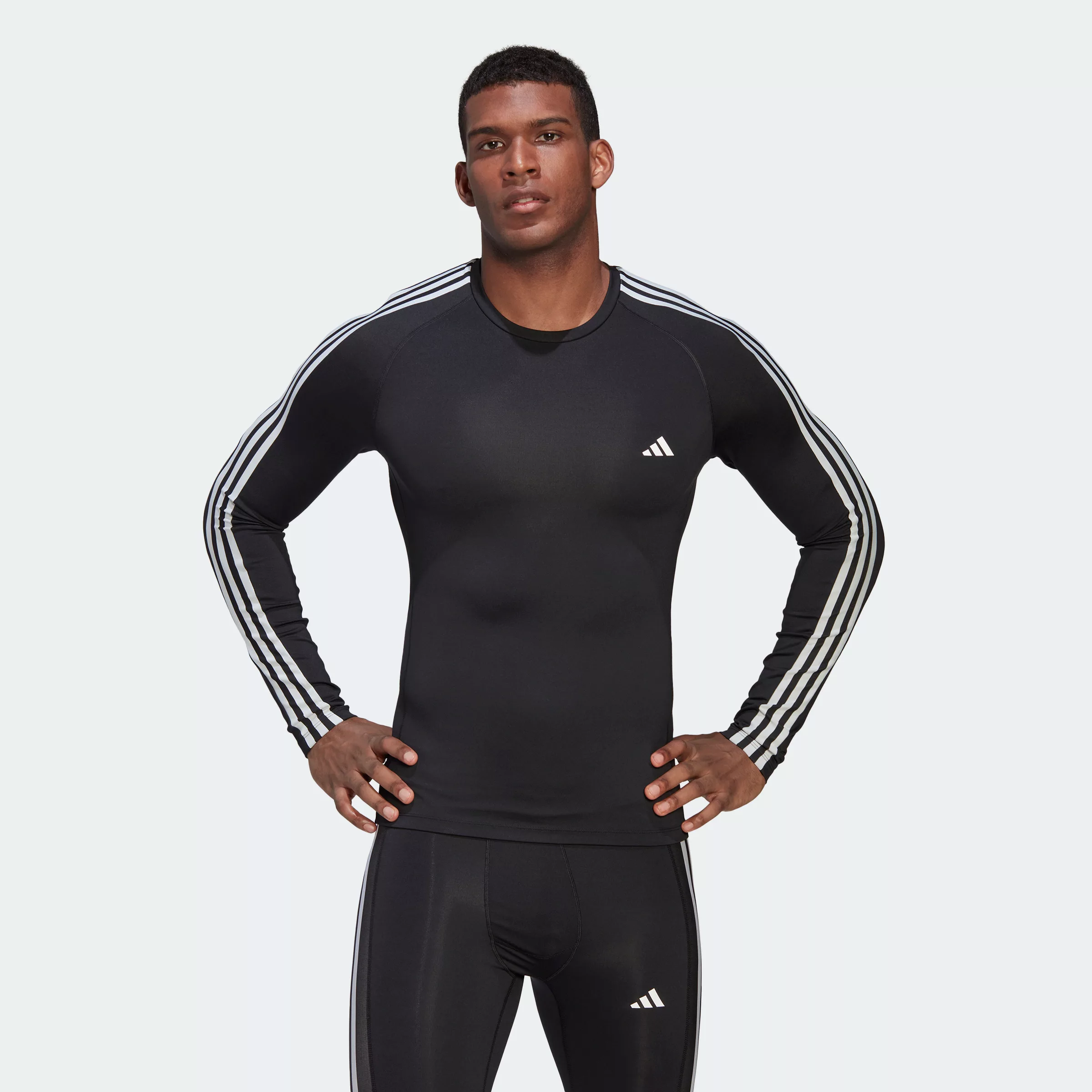 adidas Performance Funktionsshirt "TECHFIT 3STREIFEN TRAINING LONGSLEEVE" günstig online kaufen