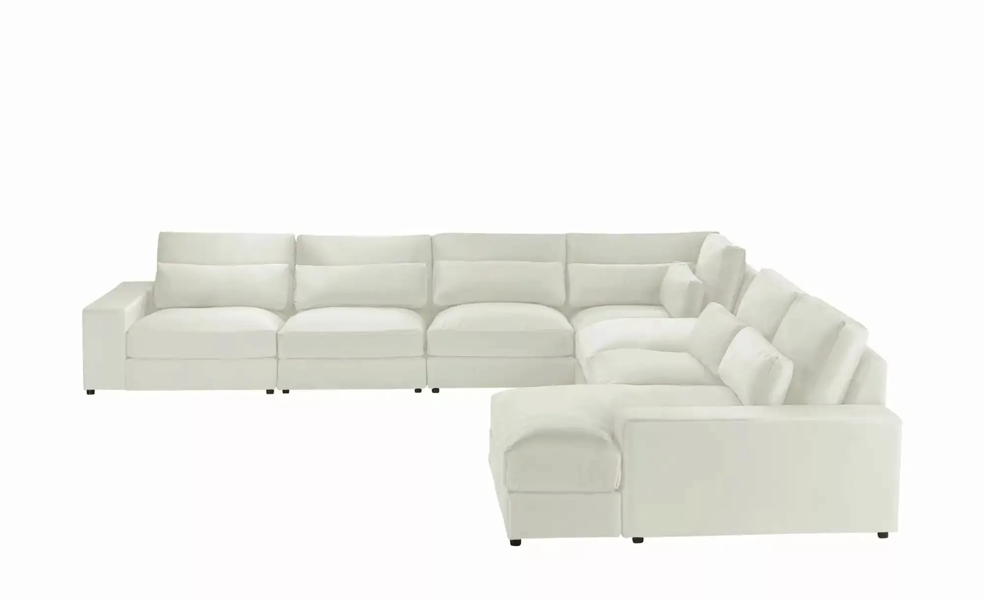 Ecksofa  Branna ¦ beige ¦ Maße (cm): B: 412 H: 88 T: 296.0 Polstermöbel > S günstig online kaufen