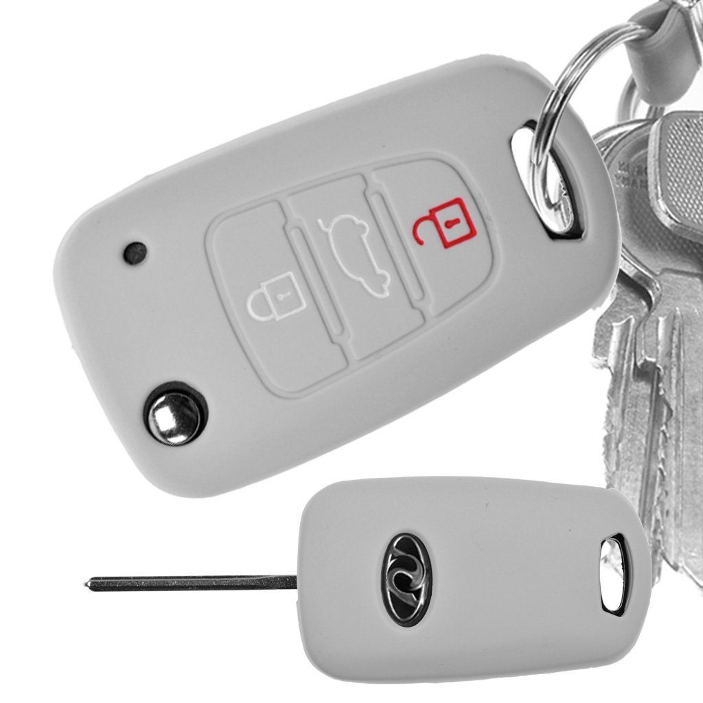 mt-key Schlüsseltasche Autoschlüssel Softcase Silikon Schutzhülle günstig online kaufen