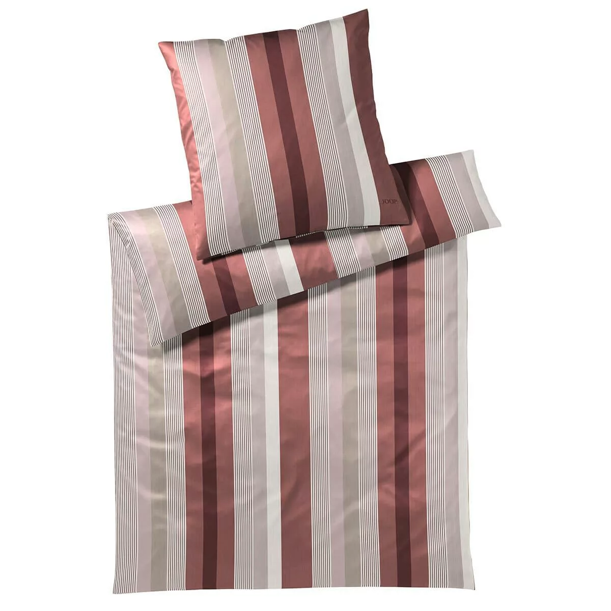 JOOP Bettwäsche Stripes ruby günstig online kaufen