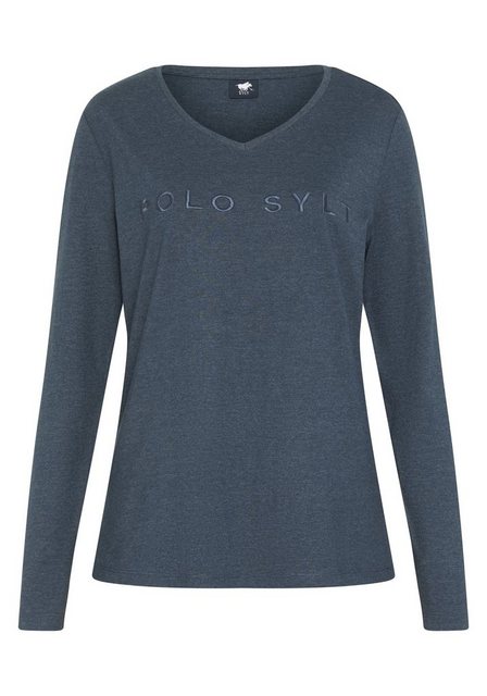 Polo Sylt Print-Shirt im Label-Design günstig online kaufen