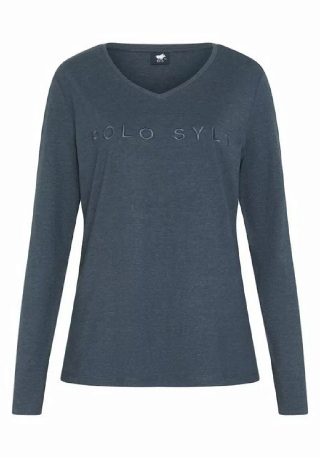 Polo Sylt Print-Shirt im Label-Design günstig online kaufen