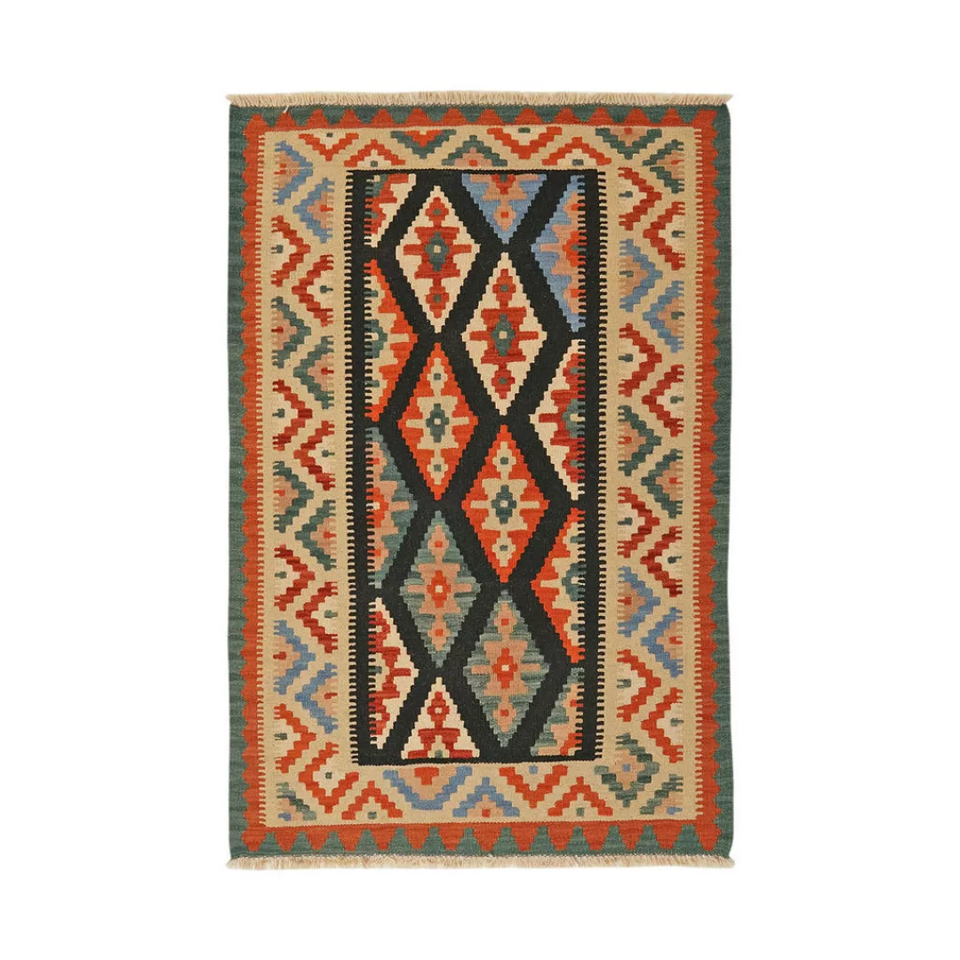 PersaTepp Teppich Kelim Gashgai bunt B/L: ca. 101x149 cm günstig online kaufen