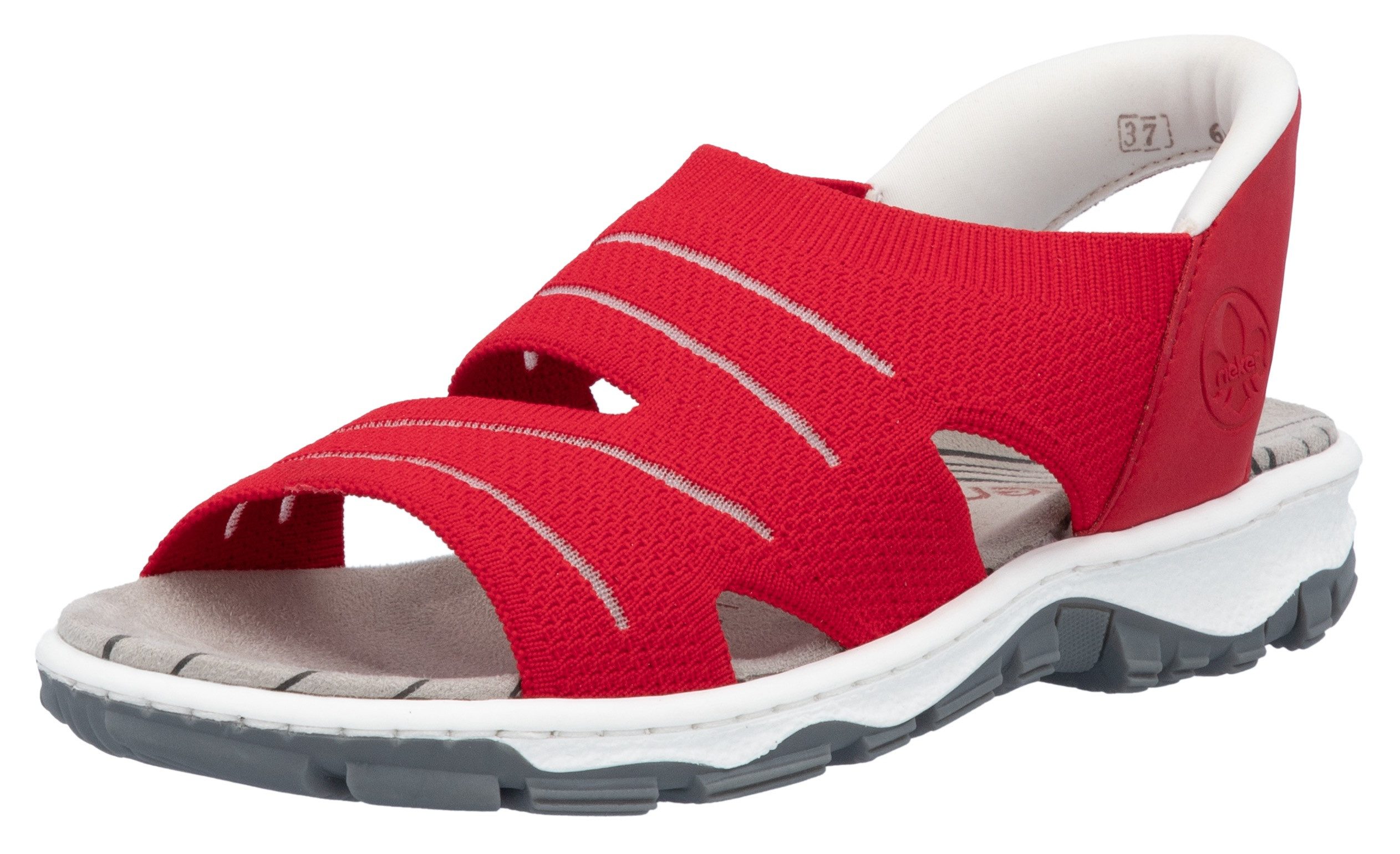 Rieker Sandale, Trekkingsandale, Outdoorsandale, Sommerschuh mit Elastik-Ei günstig online kaufen