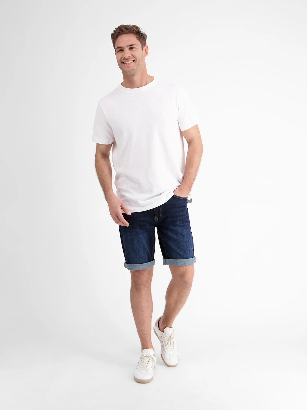 LERROS Bermudas "LERROS Herren Denim-Bermuda in Comfort-Stretch" günstig online kaufen