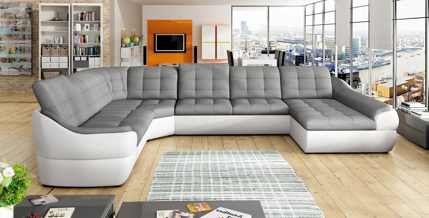 Xlmoebel Ecksofa Neues Ecksofa mit Schlafsofa-Funktion und Wohnlandschaftsd günstig online kaufen