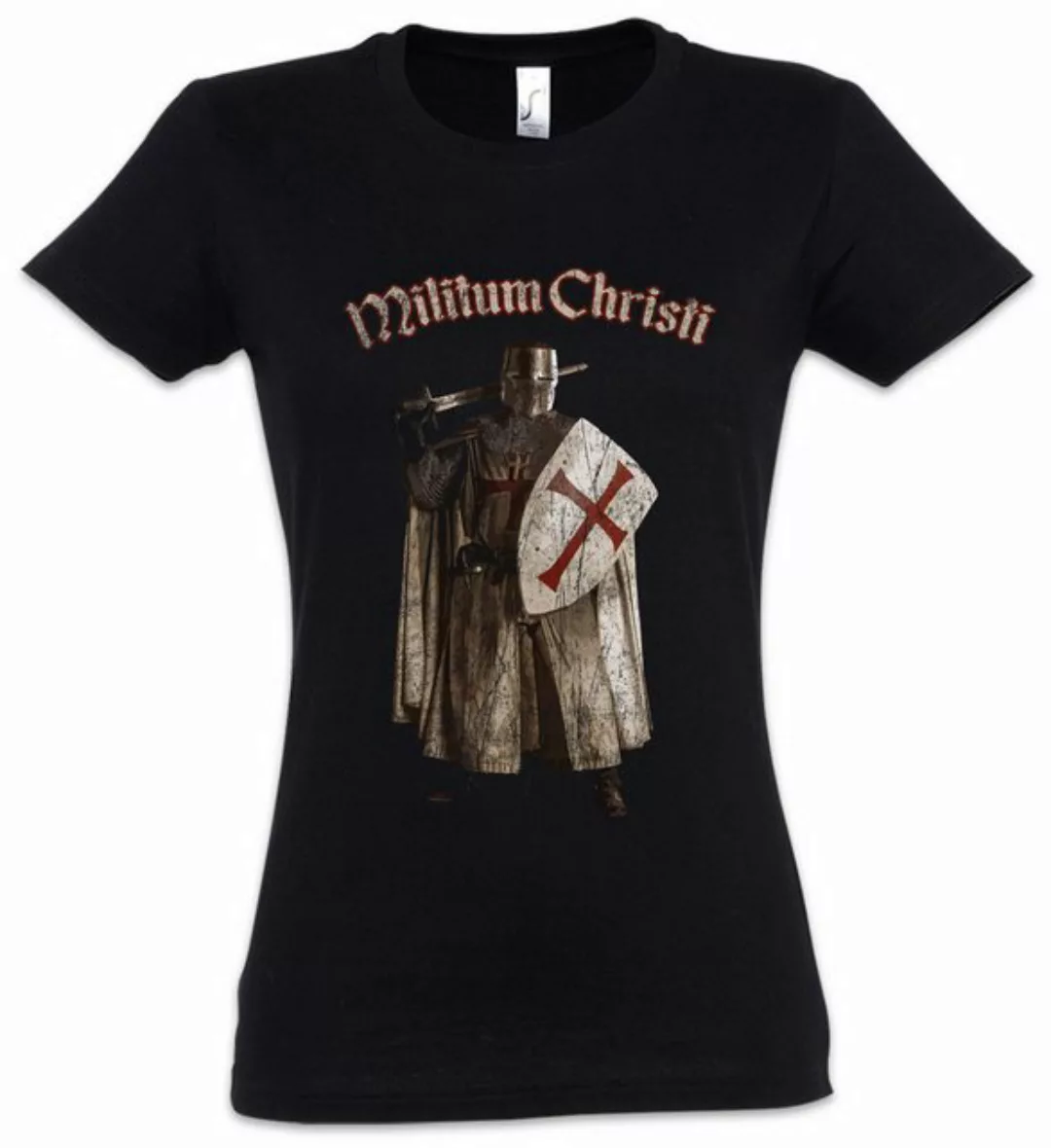 Urban Backwoods Print-Shirt Templar III Damen T-Shirt Cross Templerkreuz Kn günstig online kaufen