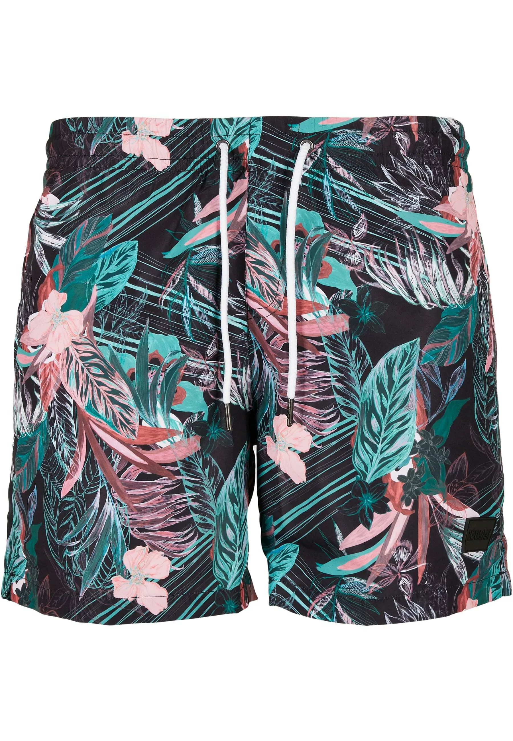 URBAN CLASSICS Badeshorts "Urban Classics Herren Pattern Swim Shorts" günstig online kaufen