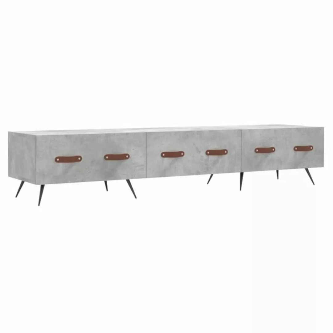 vidaXL TV-Schrank TV-Schrank Betongrau 150x36x30 cm Spanplatte günstig online kaufen