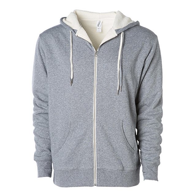 Independent Sweatshirt Unisex Sherpa Lined Zip Hooded Jacket günstig online kaufen