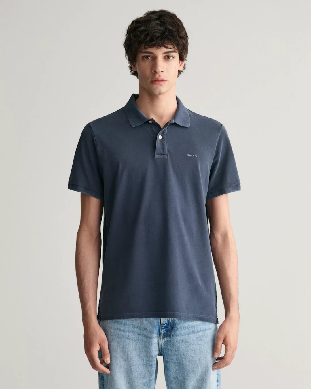 Polo-Shirt GANT blau günstig online kaufen