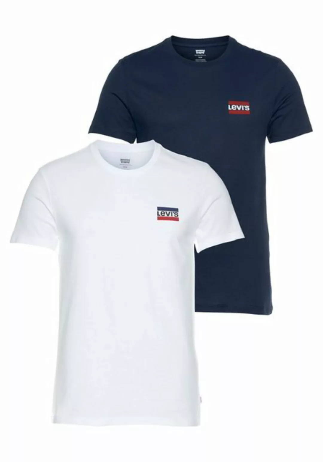 Levi's® T-Shirt LE 2PK CREWNECK GRAPHIC (2-tlg) günstig online kaufen