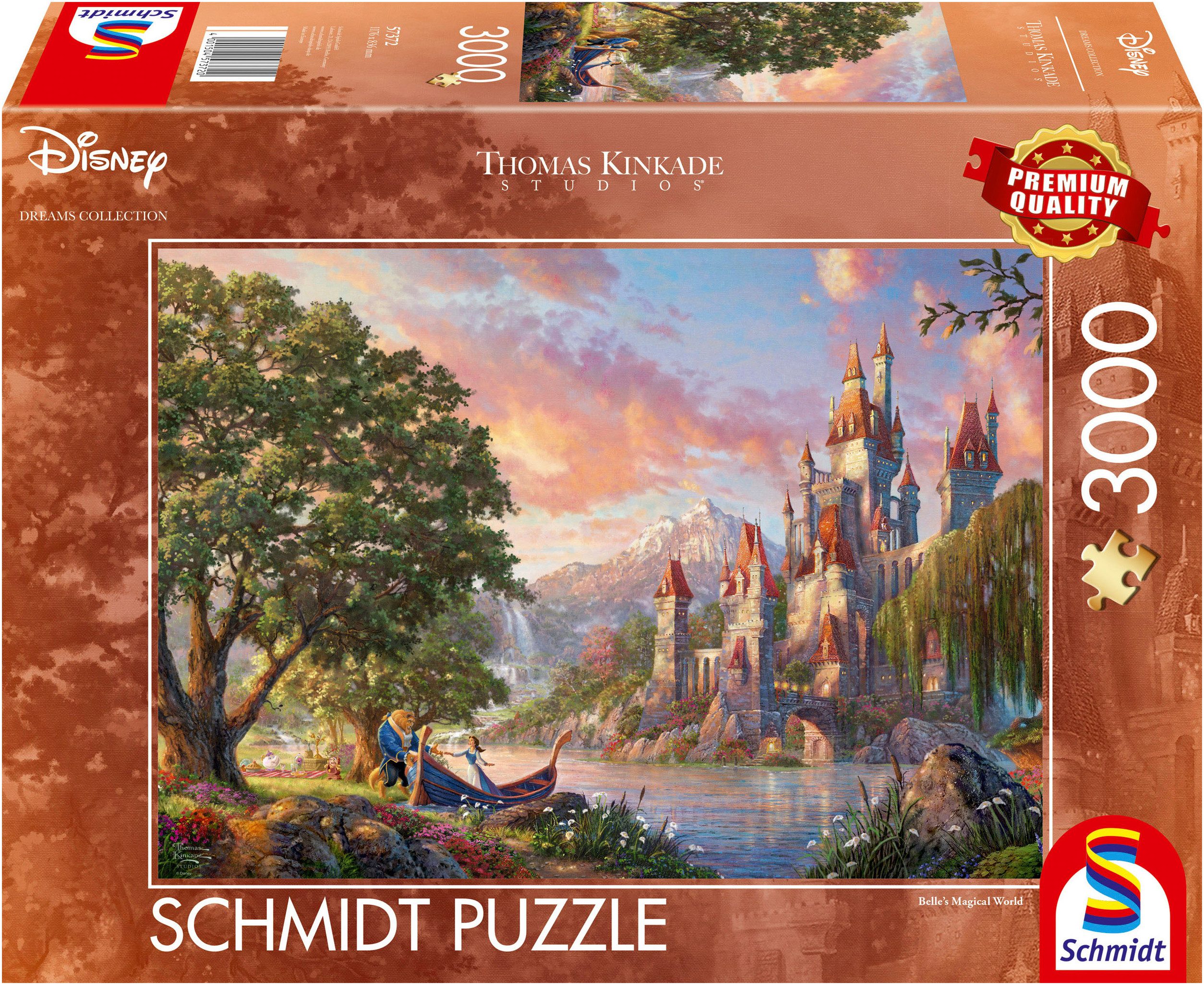 Schmidt Spiele Puzzle Disney, Belle's Magical günstig online kaufen