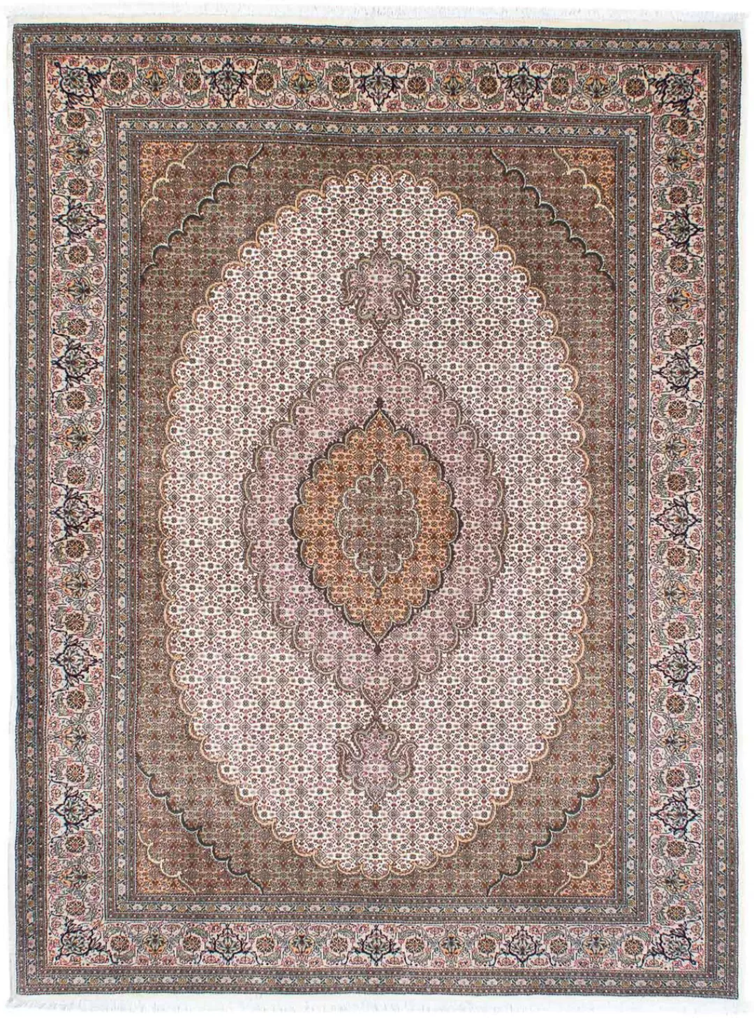 morgenland Orientteppich »Perser - Täbriz - 208 x 150 cm - beige«, rechteck günstig online kaufen