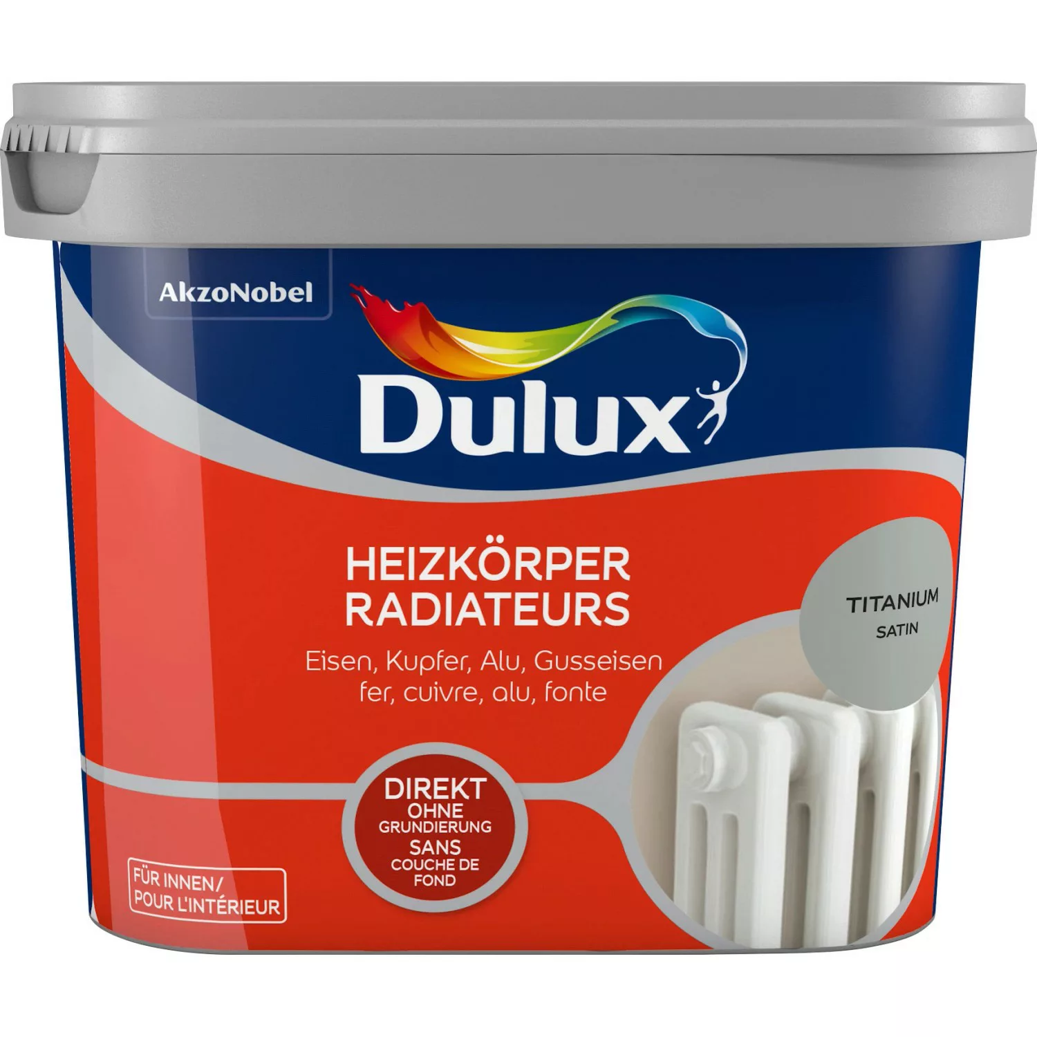 Dulux Fresh Up Heizkörperlack Satin Titanium 750 ml günstig online kaufen