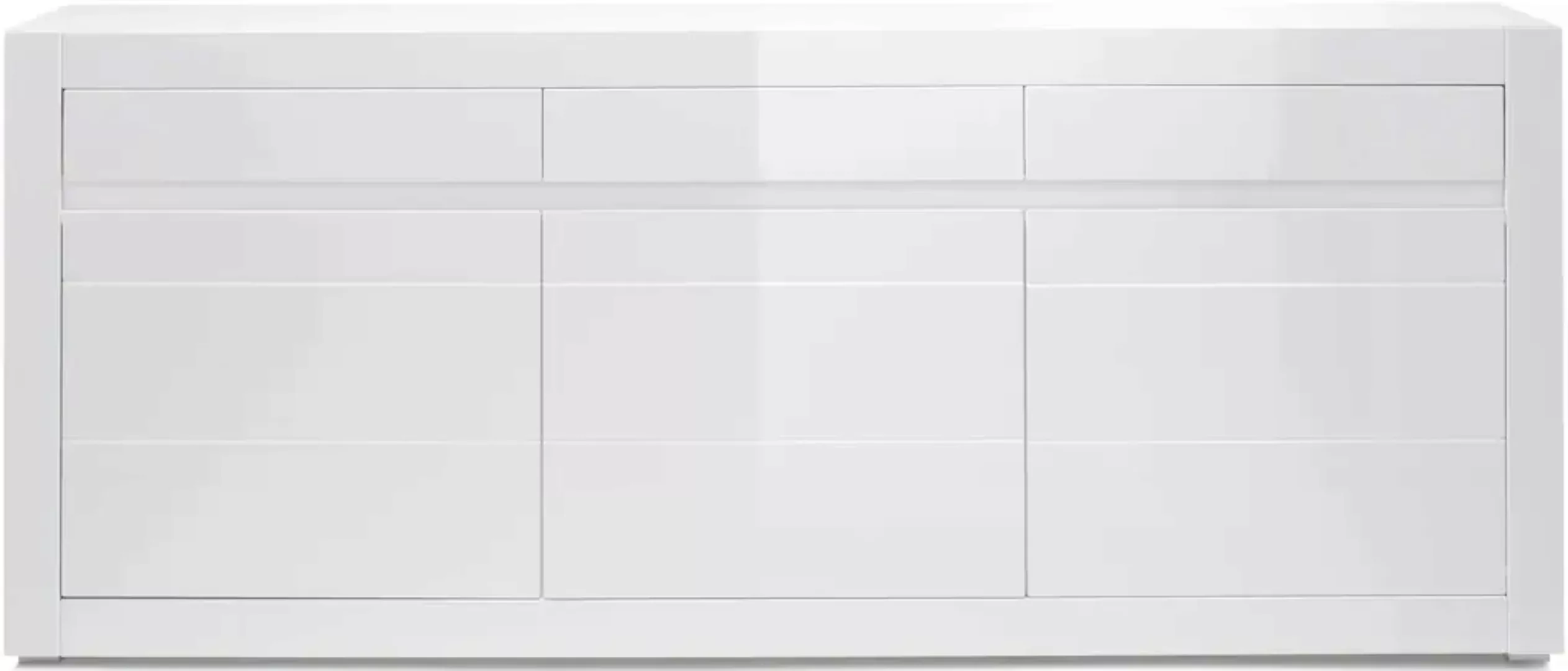 INOSIGN Sideboard "Carat", Breite 217 cm, wird mit zwei Leisten angeliefert günstig online kaufen