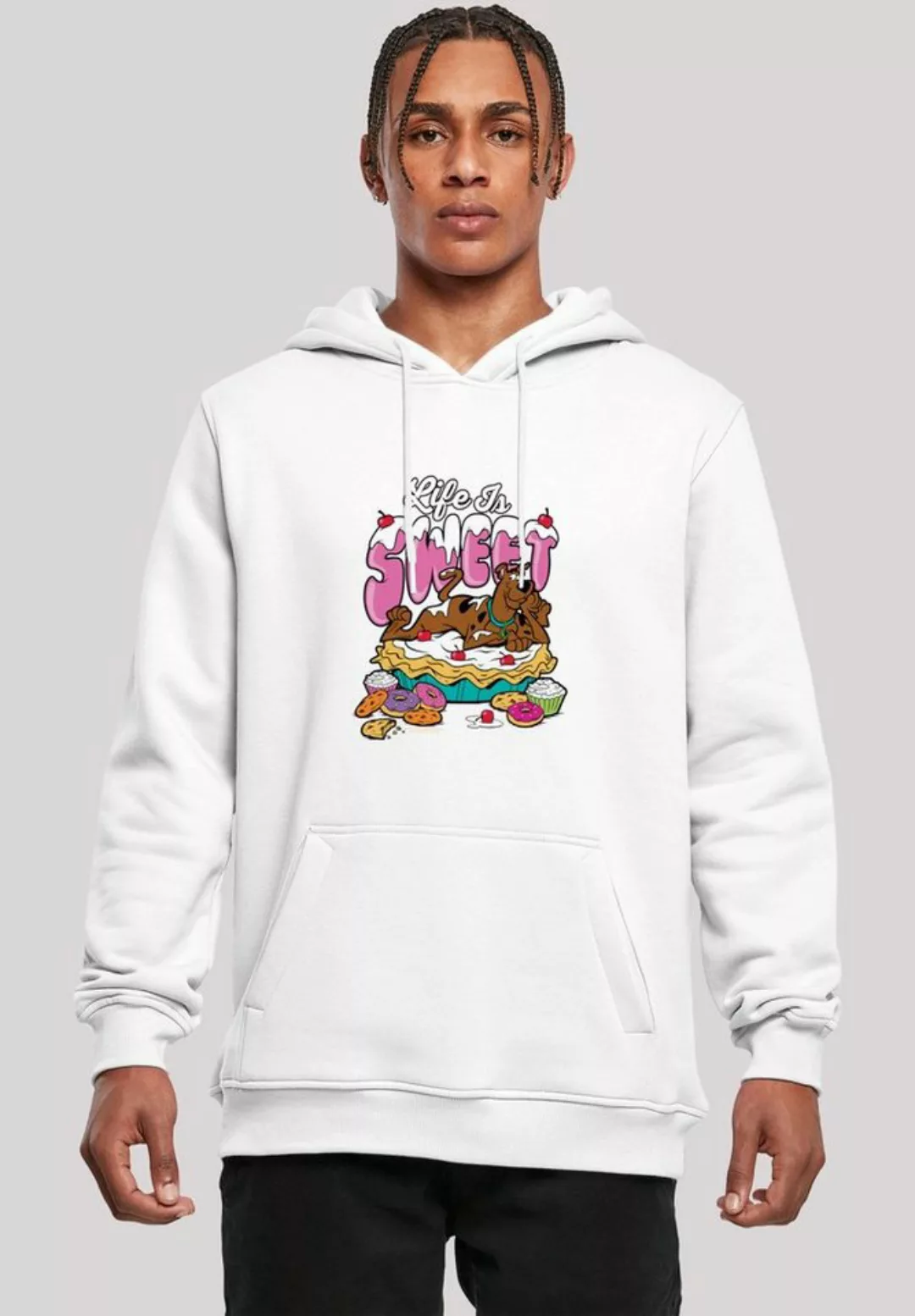 F4NT4STIC Sweatshirt Scooby Doo Life Is Sweet Herren,Premium Merch,Slim-Fit günstig online kaufen