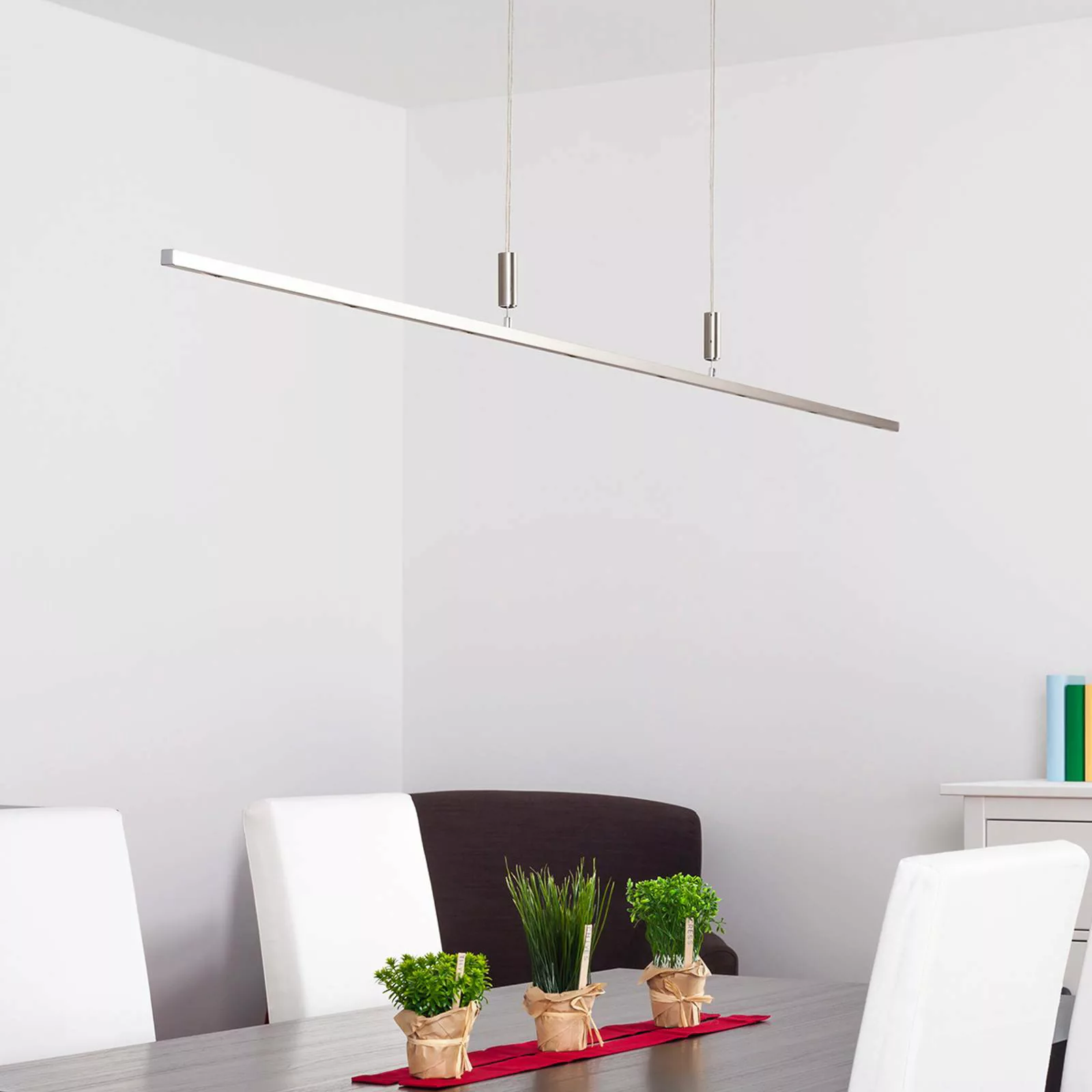 Quitani LED-Hängeleuchte Tolu, Länge 180 cm, dimmbar günstig online kaufen