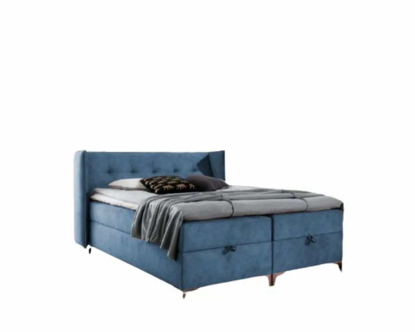 JVmoebel Boxspringbett Modern Schlafzimmer Luxus Bett Polsterbett Einrichtu günstig online kaufen