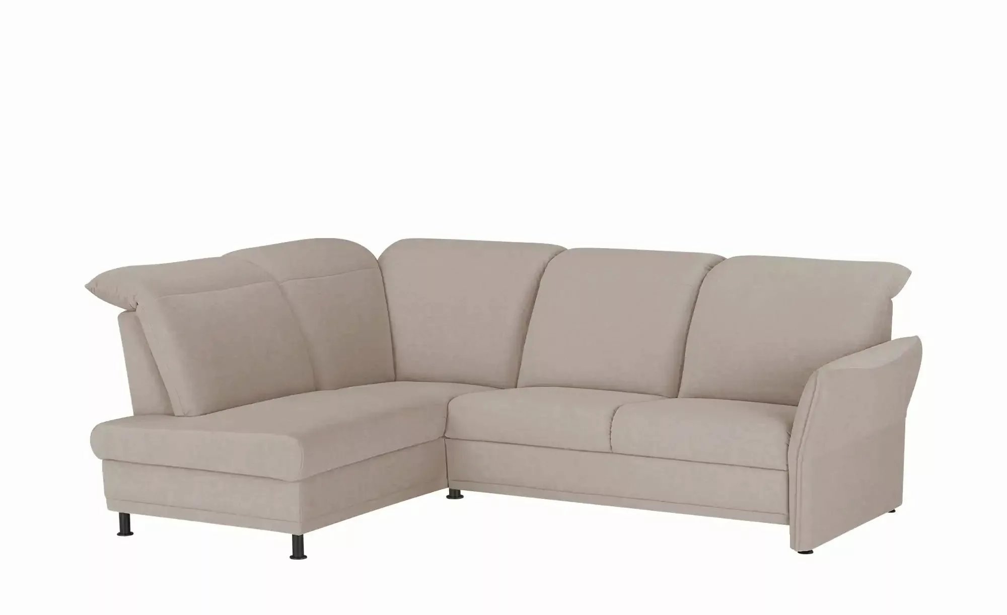 Polstermöbel Oelsa Ecksofa  Messina ¦ beige ¦ Maße (cm): B: 258 H: 92 T: 19 günstig online kaufen