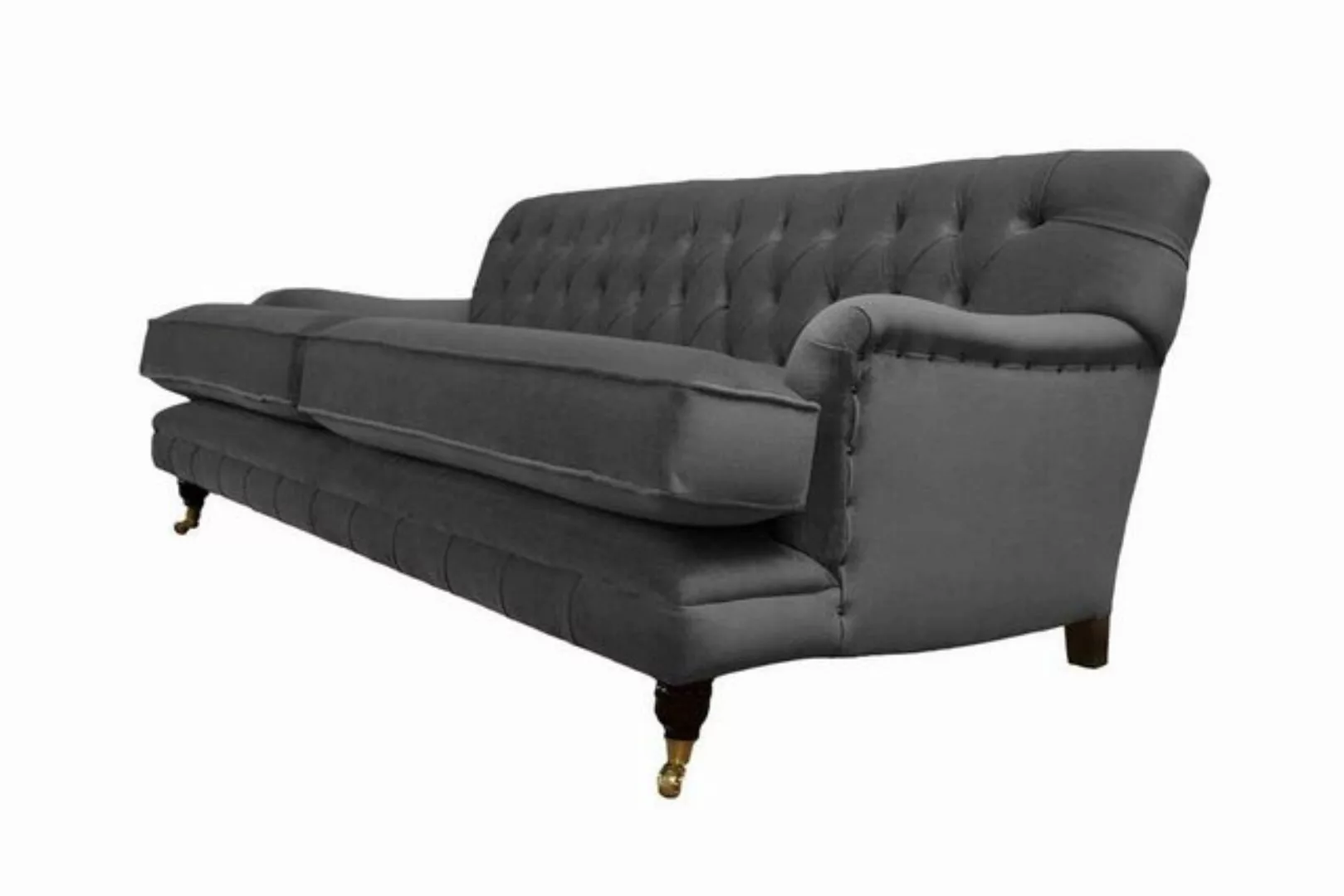 JVmoebel Chesterfield-Sofa Modernes 3-Sitzer-Sofa Chesterfield aus handgewe günstig online kaufen