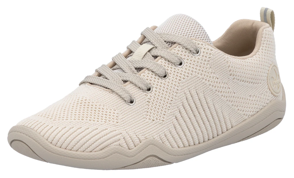 Rieker Sneaker, Barfußschuh, Schnürschuh, Halbschuh mit Schaftrandpolsterun günstig online kaufen