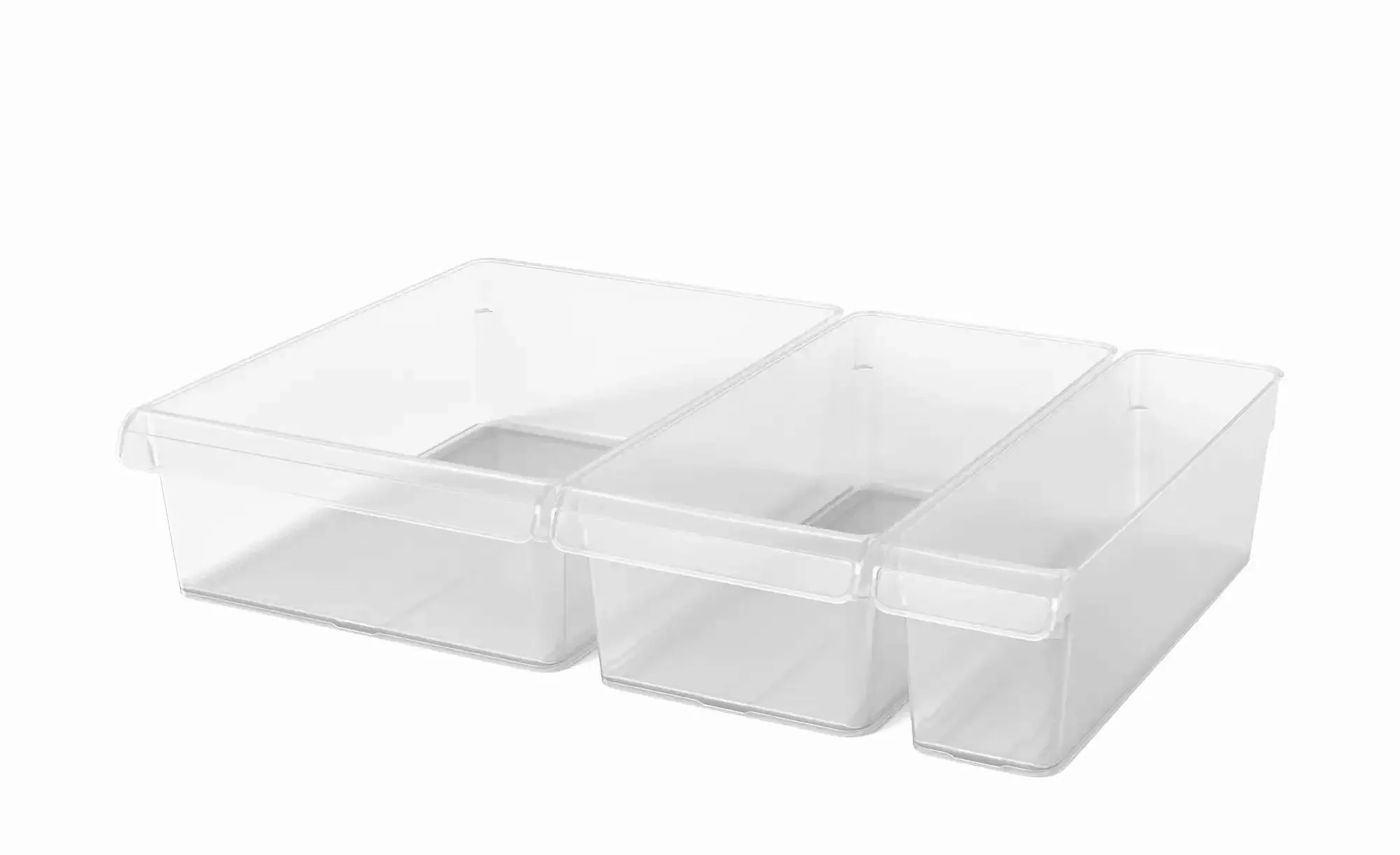 Rotho Kühlschrankorganizer-Set  Loft ¦ transparent/klar ¦ Kunststoff ¦ Maße günstig online kaufen