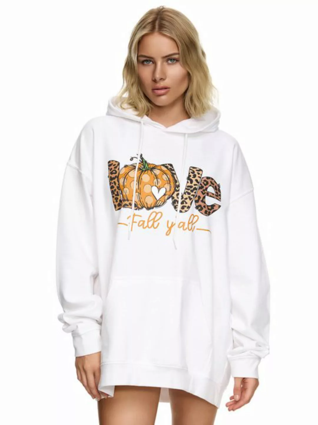 Worldclassca Hoodie Worldclassca Oversized LOVE Hoodie Kapuzenpullover Swea günstig online kaufen